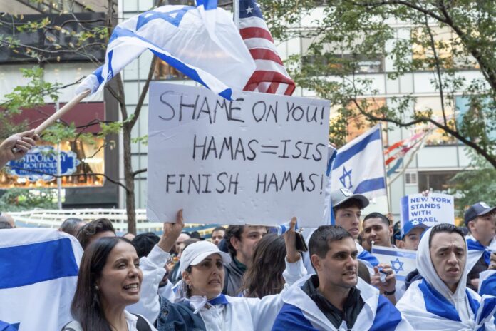 New York City Mayor Eric Adams Holds Candlelight Vigil for Victims of Terrorist Attacks in Israel