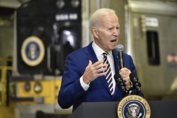 Biden Issues Bizarre “Lock Him Up” Call During Strange Campaign Speech