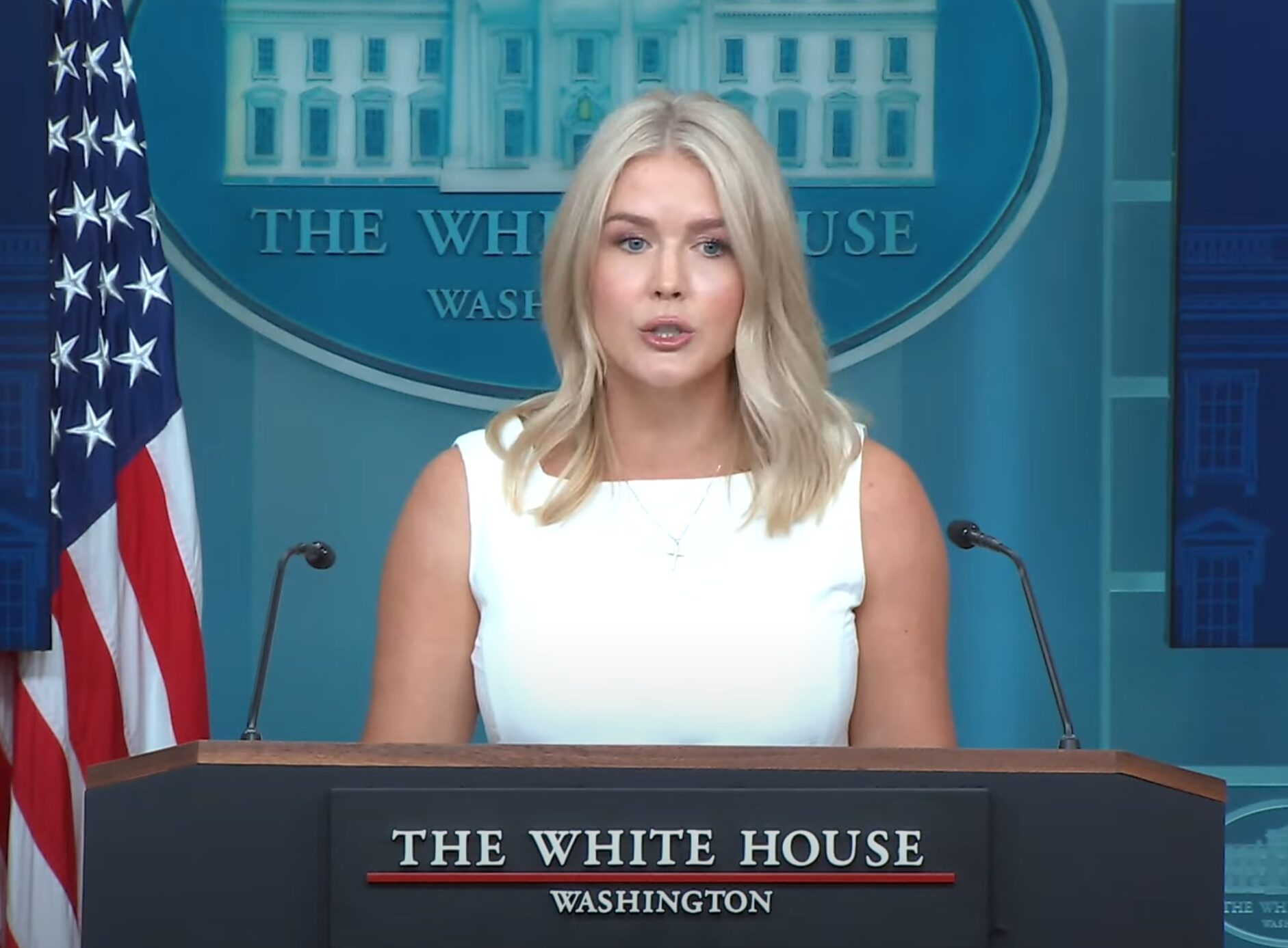 Leavitt Slams Media for False Reporting on Trump