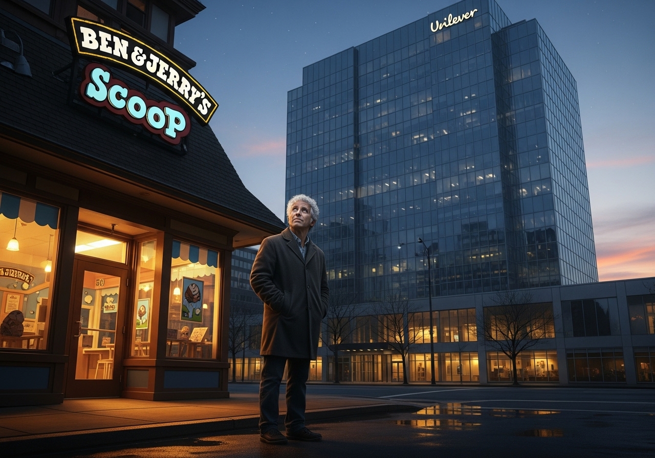 Ben & Jerry’s Co-Founder Quits Over Lost Values