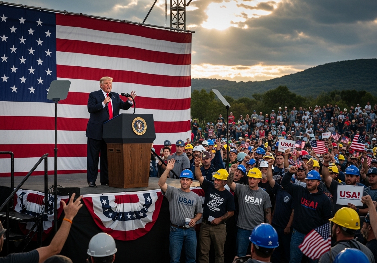 Trump Revives Pennsylvania: Jobs Soar, Steel Strong